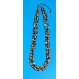 Vintage Jay King Desert Rose Trading Sterling Silver Mine Finds Necklace